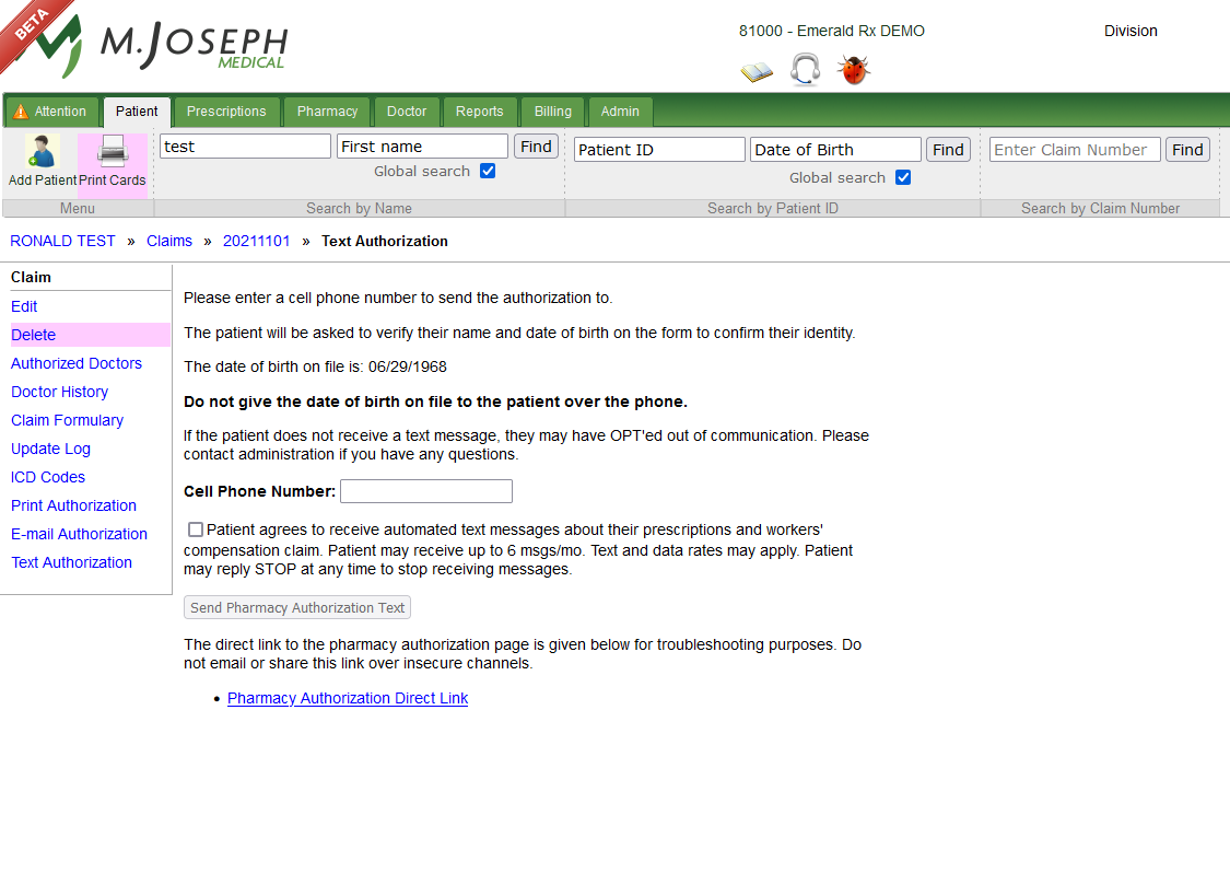 Opt In Form